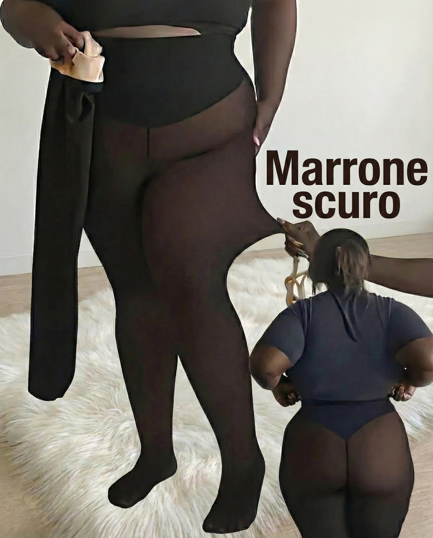 Collant Termici Modellanti Con Effetto Push-Up SecondSkin™